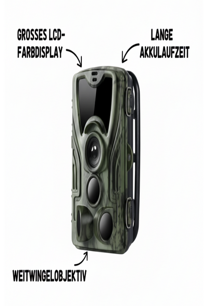 Wildkamera 4K mit Bildschirm – JagdStore®